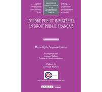 L ORDRE PUBLIC IMMATERIEL EN DROIT PUBLIC FRANCAIS (149)