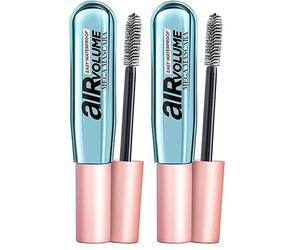 L’Oréal Paris Air Volume Easy Waterproof Mega Mascara 01-Black 8,5 Ml (Lot de 2)