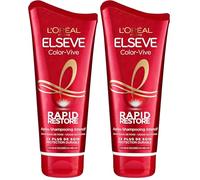 L’ORÉAL PARIS - Après-Shampooing Intensif Rapid Restore - Cheveux Colorés ou Méchés - Efficacité Soin - Protection Couleur Durable - Elseve Color-Vive - 180 ml
