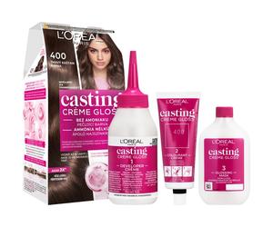 L’Oréal Paris Casting Creme Gloss coloration cheveux teinte 400 Dark Brown 1 pcs