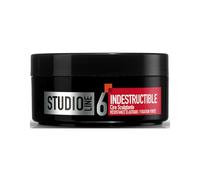 L’ORÉAL PARIS - Cire Sculptante Fixation Forte - Tenue Longue Durée - Résistance Élastique - Non-Collant - Tous Types de Cheveux - Studio Line Indestructible - 75 ml