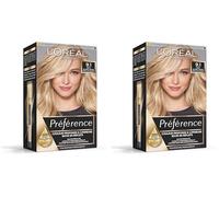 L’ORÉAL PARIS - Coloration Cheveux Permanente - Longue Durée & Lumineuse - Couvre 100% des Cheveux Blancs - Préférence - Nuance : Oslo Blond Viking (9.1), Blond Très Clair Cendré