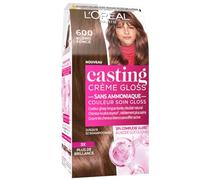 L’ORÉAL PARIS - Coloration Cheveux Semi-Permanente Ton sur Ton - Couleur Soin Gloss - Sans Ammoniaque - Casting Crème Gloss - Nuance : Blond Foncé (6.0)