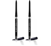 L’Oréal Paris, Crayon Eyeliner Mine Rétractable, Tracé Précis, Longue Tenue, Waterproof, Résiste aux Frottements, Sans Transfert, Infaillible Grip Liner, Couleur : Intense Black (Lot de 2)