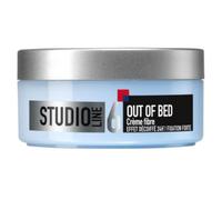 L’ORÉAL PARIS - Crème Fibre Coiffante Fixation Forte - Effet Décoiffé - Tenue 24H - Résultat Naturel - Tous Types de Cheveux - Studio Line Out Of Bed - 150 ml