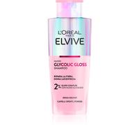 L'Oréal Paris Elvive Shampooing pour cheveux ternes et poreux soyeux à l'acide glycolique sans sulfate Glycolic Gloss 200 ml