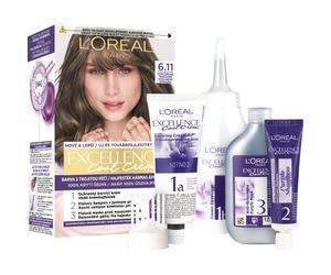 L’Oréal Paris Excellence Cool Creme coloration cheveux teinte 6.11 Ultra Ash Dark Blond 1 pcs