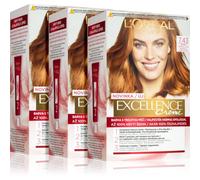 L’Oréal Paris Excellence Creme coloration cheveux teinte 7,43 Blonde Copper