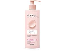 L’OREAL PARIS FLEURS RARES LAIT DÉMAQUILLANT PEAU SÈCHE ET SENSIBLE 400ML