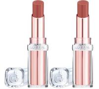L’Oréal Paris Glow Paradise Baume à lèvres teinté, impact couleur maximal 191 Nude Heaven (Lot de 2)