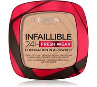 L’Oréal Paris Infaillible Fresh Wear 24h fond de teint poudre teinte 120 Warm Doré 9 g