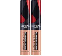 L’Oréal Paris - Infaillible More Than Concealer - Correcteur et Fond de Teint 2 en 1 (331) Café au lait 11ml (Lot de 2)