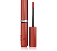 L'Oréal Paris - Laque à Lèvres Liquide Effet Vinyle - Couleur Intense & Fini Brillant - 16h* de Brillance Laquée Inarrêtable - Sans Transfert - Infaillible Laque Resistance - Teinte : Café Parisien
