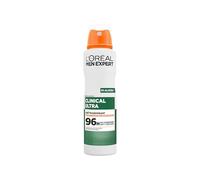 L’Oréal Paris Men Expert Clinical Ultra - Déodorant Spray 96H - Anti-Transpiration, Sans Alcool, Toucher Sec & Parfum Frais Longue Tenue - 150 ml
