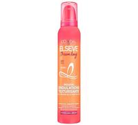 L’Oréal Paris - Mousse Ondulations Texturisante pour Cheveux Longs - Ondulations Douces et Rebondissantes - Huile de Ricin - Sans Rinçage - Elseve Dream Long - 200 ml
