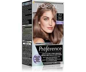 L’Oréal Paris Préférence coloration cheveux teinte 7.1 Ashy Blond 1 pcs