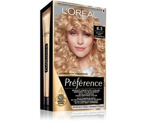 L’Oréal Paris Préférence coloration cheveux teinte 8.3 Light golden blonde 1 pcs