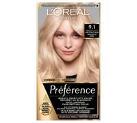 L'Oréal Paris Préférence 9.1 OSLO teinture pour cheveux Blonde Cendré Très Clair
