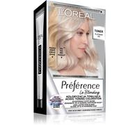 L’Oréal Paris Préférence Le Blonding Toner lotion tonique acide neutralisant les reflets cuivrés teinte Platinum Ice 1 pcs