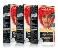 L’Oréal Paris Préférence Meta Vivids coloration semi-permanente pour cheveux teinte 6.403 Meta Coral