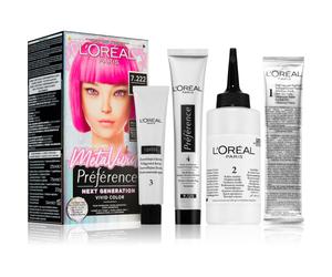 L’Oréal Paris Préférence Meta Vivids coloration semi-permanente pour cheveux teinte 7.222 Meta Pink 1 pcs