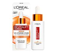 L’Oréal Paris - Sérum 12% Vitamine C Pure + Acide Salicylique + Vitamine E - Antioxydant & Anti-Âge - Teint irrégulier, Pores et Ridules - Flacon Anti-UV - Revitalift Clinical - 30 ml