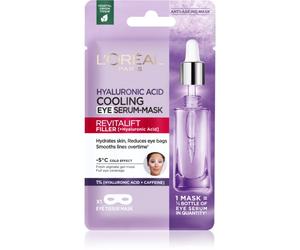 L’Oréal Paris Revitalift Filler masque tissu illuminateur et hydratant yeux 11 g