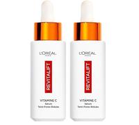 L’Oréal Paris - Sérum 12% Vitamine C Pure + Acide Salicylique + Vitamine E - Antioxydant & Anti-Âge - Teint irrégulier, Pores et Ridules - Flacon Anti-UV - Revitalift Clinical - 30 ml (Lot de 2)