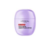 L’Oréal Paris - Soin Hydratant Repulpant avec SPF30 - Absorption Rapide et Protection Longue Durée 24H - 2% Niacinamide - Pour Tous Types de Peaux - Revitalift Hyaluron Aqua-Fluide - 40 ml