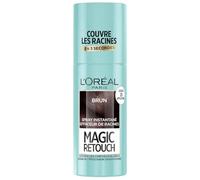 L’ORÉAL PARIS - Spray Instantané Correcteur de Racines & Cheveux Blancs - Hommes & Femmes - Magic Retouch - Brun - 75ml