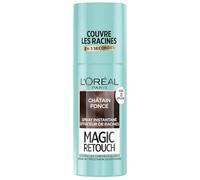 L’ORÉAL PARIS - Spray Instantané Correcteur de Racines & Cheveux Blancs - Hommes & Femmes - Magic Retouch - Châtain Foncé - 75ml