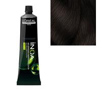 L’Oréal Professionnel Paris - Coloration sans ammoniaque Inoa 4.15 châtain cendré acajou