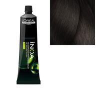 L’Oréal Professionnel Paris - Coloration sans ammoniaque Inoa 5.18 châtain clair cendré mocca