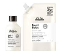 L’Oréal Professionnel Paris - Duo recharge Metal Detox + shampooing 300ml