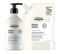 L’Oréal Professionnel Paris - Duo recharge Metal Detox + shampooing 500ml