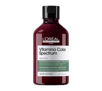 L’Oréal Professionnel Paris - Shampooing neutralisant Vitamino Color Spectrum vert, anti-rouge