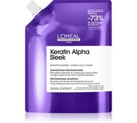 L’Oréal Professionnel Serie Expert Keratin Alpha Sleek shampoing pour des cheveux visiblement plus lisses Refill 500 ml