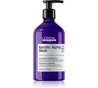 L'Oréal Professionnel Shampooing Keratin Alpha Sleek - Kératine & acides aminés - 500 ml