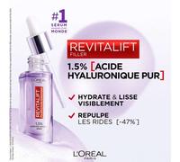 L OREAL REVITALIFT FILLER SERUM REPULPE VISAGE A L ACIDE HYALURONIQUE 30ML NEUF