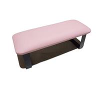 l’oreiller des ongles, Nail Arm Rest Hand Pillow Holder Memory Foam Faux Leather Multicolor Manicure Pedicure(Hand rest-Pink)