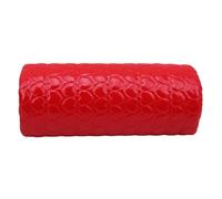 l’oreiller des ongles, Nail Arm Rest Manicure Cushion Memory Foam PU Faux Leather Multicolor Salon(Big Red)