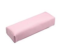 l’oreiller des ongles, Oreiller et coussin for les mains en simili cuir, repose-bras mousse à mémoire de forme, noir, rose, 2 pièces(Pink A)