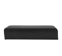 l’oreiller des ongles, Repose-bras for ongles multicolore en cuir PU, coussin mousse à mémoire de forme for Salon manucure(Black)