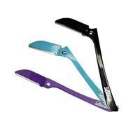 L’Original Luxury Brow Shaper Outil d'épilation avec technologie dermaplaning - Idéal pour les sourcils, le maillot et tous les types de poils du visage (Aqua, Violet, Noir Peigne)