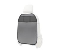 L & P a081g1 en cuir synthétique pour dossier Siège Protège dossier Protection Protège Siège arrière dans gris avec 3 poches