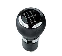 L & P CAR Design GmbH 268-2 Pommeau de levier avec 5 vitesses en cuir véritable, pièce de rechange Plug Play