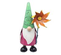 L & P Home & Gifts Ornements, Nain avec Fleur, Taille Unique