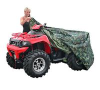 L-Peach Housse de Protection Couverture étanche pour ATV Quad Bike ATC Camo Lavable Fadeproof Calorifuge Sunproof UV Protecteur Wheeler Stockage Camouflage XXXL: 256x110x120cm