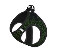 L Pet Laisse Gilet Harnais pour Chien - Petite Taille Imprimé Formule Mathématiques Ensemble Laisse avec Boucle, Compagnon Canin Outdoor Chien Promenade