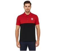 L - Polo - Stade Toulousain - Toulouse - Coton - Manches Courtes - Noir Multicolore